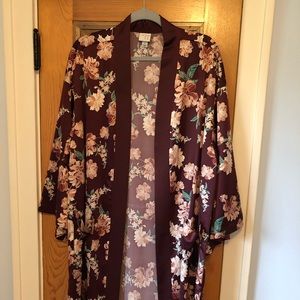 A NEW DAY by Target Silk Kimono